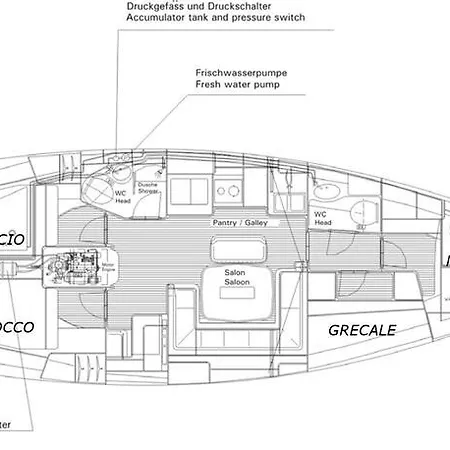 B&B Dream On The Boat Bed & Breakfast Portisco